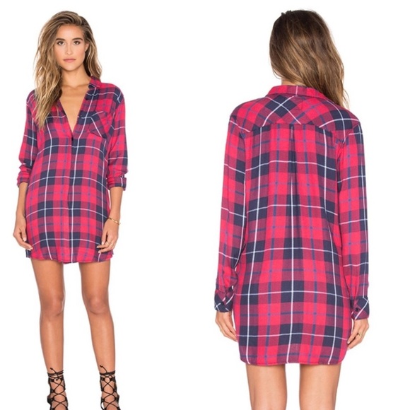 Rails plaid  dress. A10 - Picture 1 of 8